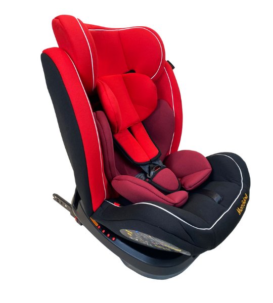siège auto pivotant ISOFIX groupe 0/1/2/3 rouge – mon bébé - RAYHANA  BOUTIQUE